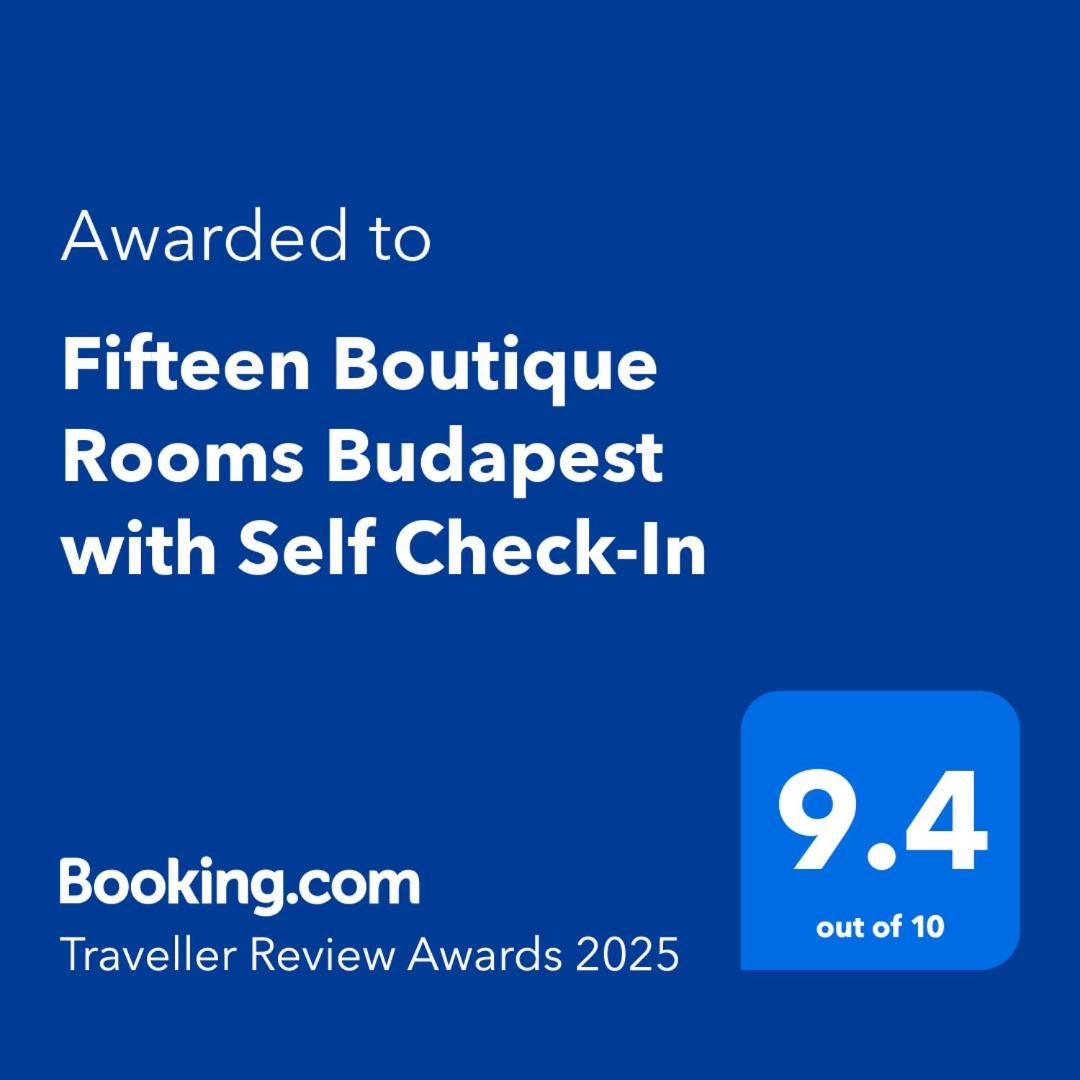 Fifteen Boutique Rooms Budapest With Self Check-In المظهر الخارجي الصورة